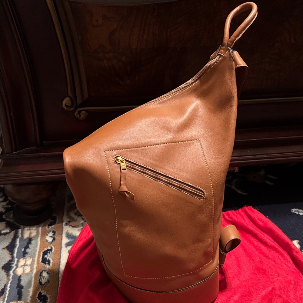 Loewe Tan Leather Bag